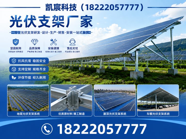 滨海新区天津光伏支架展示图